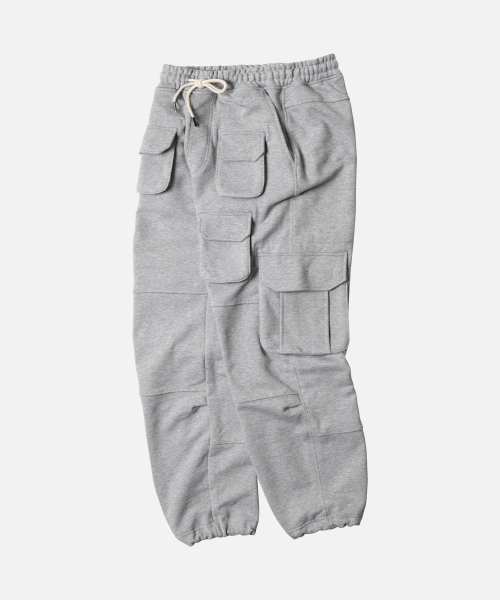FRIZMWORKS(フリズムワークス)の「FRENCH PARATROOPER SWEAT PANTS _ GRAY(スウェットパンツ・メンズ・その他・SMALL/MEDIUM/LARGE/X-LARGE)」の2枚目の写真