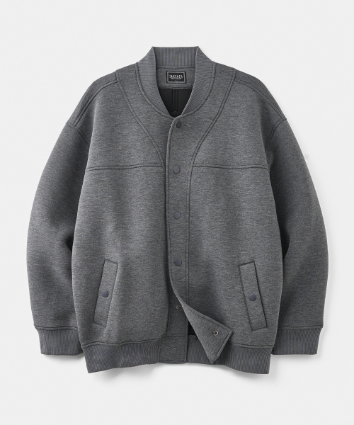 TAKEASY(テイクイージー)の「ネオプレンバスティジャケット(ダークグレー)(その他アウター・メンズ・その他・SMALL/MEDIUM/LARGE)」の1枚目の写真