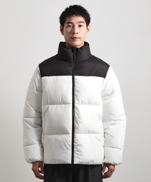 THE SHOP TK （ザ ショップ ティーケー ）の「【撥水/洗濯機可】寒い季節でも快適 中綿スタンドブルゾン（ブルゾン・メンズ・ブラック系4/ホワイト系7・04/03/02）」の11枚目の写真