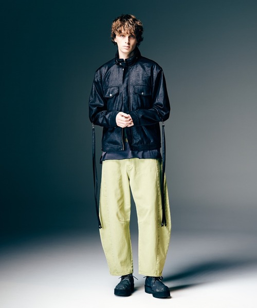 glamb(グラム)の「Blow Bondage Jacket / ブロウボンデージジャケット(その他アウター・メンズ・ブラック/グレー・S/M/L)」の12枚目の写真