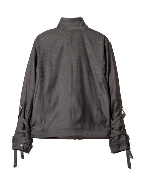 glamb(グラム)の「Blow Bondage Jacket / ブロウボンデージジャケット(その他アウター・メンズ・ブラック/グレー・S/M/L)」の5枚目の写真