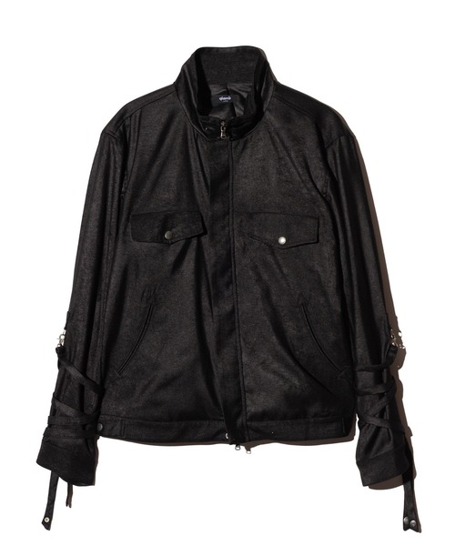 glamb(グラム)の「Blow Bondage Jacket / ブロウボンデージジャケット(その他アウター・メンズ・ブラック/グレー・S/M/L)」の3枚目の写真