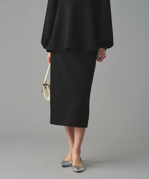 UNITED ARROWS(ユナイテッドアローズ)の「SPONGY タイトスカート(スカート・レディース・オフホワイト/ブラック/ネイビー・40/38/36)」の9枚目の写真