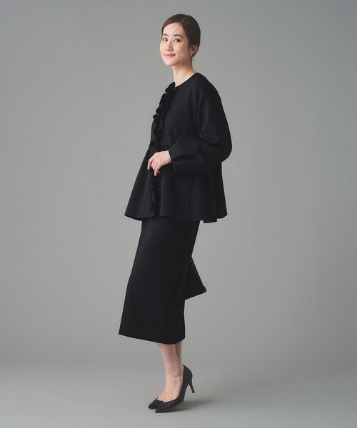 UNITED ARROWS(ユナイテッドアローズ)の「SPONGY タイトスカート(スカート・レディース・オフホワイト/ブラック/ネイビー・40/38/36)」の13枚目の写真