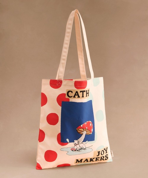 Cath Kidston(キャスキッドソン)の「レトロ トートバッグMushrooms(トートバッグ・レディース・その他・FREE)」の2枚目の写真
