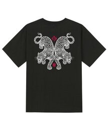KTB0102 タイガー半袖Tシャツ - ブラック