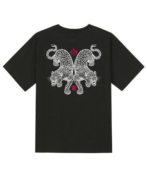 KAN6312(カン6312)の「KTB0102 タイガー半袖Tシャツ - ブラック(Tシャツ/カットソー・メンズ・その他・MEDIUM/LARGE/SMALL)」の1枚目の写真