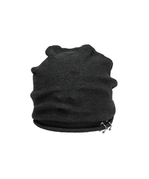 LECYTO（レシト）の「Pierced Slouch Beanie_[Charcoal]（ニットキャップ/ビーニー）」
