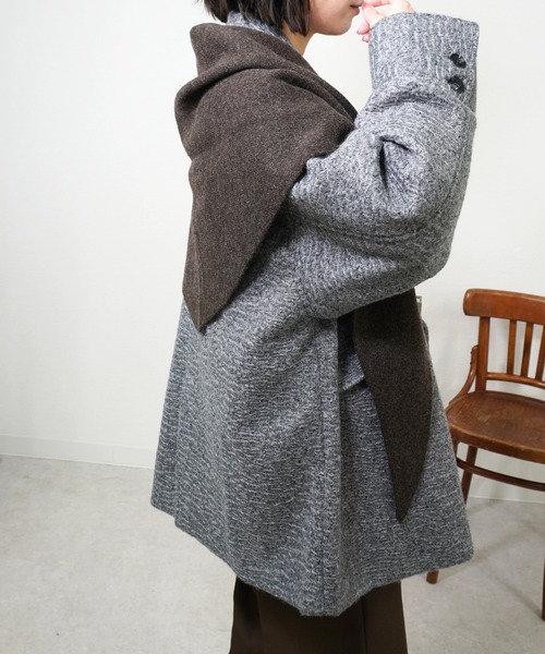 セール】カールシャギーダブルコート（チェスターコート）｜gossara