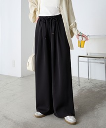 BONLECILL（ボンルシール）の「【マシンウォッシャブル ストレッチ イージーケア 防シワ】キレイージードレープスラックスパンツ（スラックス）」