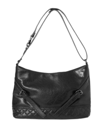 ZEROPLANET（ゼロプラネット）の「レザーバックルショルダーバッグ[ブラック]（ショルダーバッグ）」