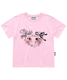 少女の涙Tシャツ【ライトピンク】