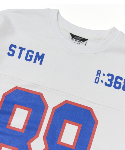 STIGMA（スティグマ）の「88 Football Oversized Crewneck White（スウェット・メンズ・その他・MEDIUM/LARGE/X-LARGE）」の4枚目の写真