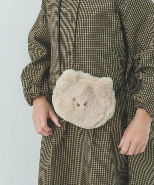 URBAN RESEARCH DOORS(アーバンリサーチドアーズ)の「アニマルショルダーバッグ(KIDS)(その他・キッズ・ライトベージュ/グレー系その他・ONE)」の1枚目の写真