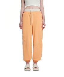 Double waistband Lounge Pants_Orange