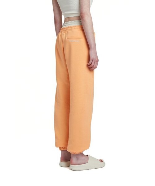 TRUNK PROJECT(トランクプロジェクト)の「Double waistband Lounge Pants_Orange(スウェットパンツ・レディース・オレンジ・MEDIUM/SMALL/X-SMALL)」の3枚目の写真