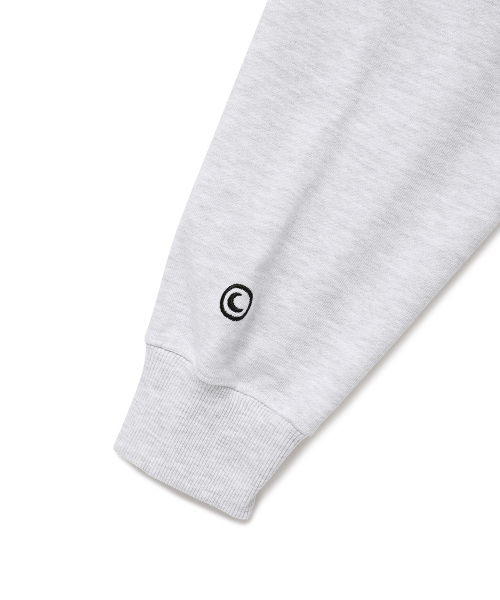 Cavish（カビシ）の「IVY HOODIE LIGHT GREY(CV2EFUM402A)（パーカー・レディース・ライトグレー・SMALL/MEDIUM/LARGE）」の5枚目の写真