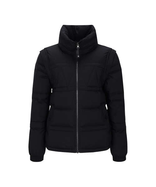 ANEW GOLF(アニューゴルフ)の「W SLEEVE DETACHABLE DOWN JK_BK(ダウンジャケット/コート・レディース・その他・X-SMALL/SMALL/MEDIUM/LARGE)」の1枚目の写真