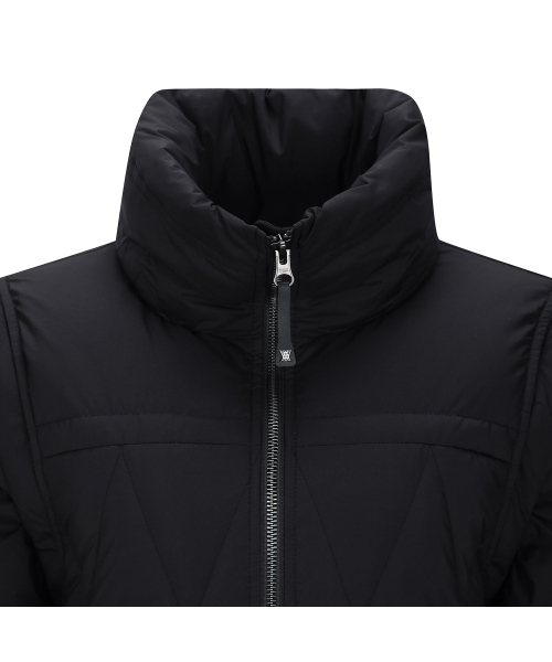 ANEW GOLF(アニューゴルフ)の「W SLEEVE DETACHABLE DOWN JK_BK(ダウンジャケット/コート・レディース・その他・X-SMALL/SMALL/MEDIUM/LARGE)」の7枚目の写真