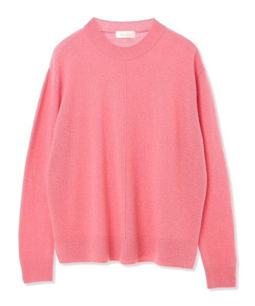 A/C DESIGN BY ALPHA CUBIC(エーシーデザインバイアルファキュービック)の「ウールカシミヤニットプルオーバー(ニット/セーター・レディース・ピンク/グリーン/オフホワイト・M/L)」の18枚目の写真