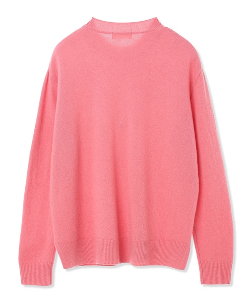 A/C DESIGN BY ALPHA CUBIC(エーシーデザインバイアルファキュービック)の「ウールカシミヤニットプルオーバー(ニット/セーター・レディース・ピンク/グリーン/オフホワイト・M/L)」の19枚目の写真