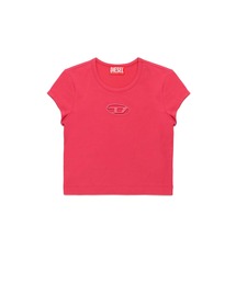DIESEL KIDS | DIESEL(ディーゼル)Kids & Junior ワンポイントブランドロゴ半袖Tシャツカットソー(Tシャツ/カットソー)