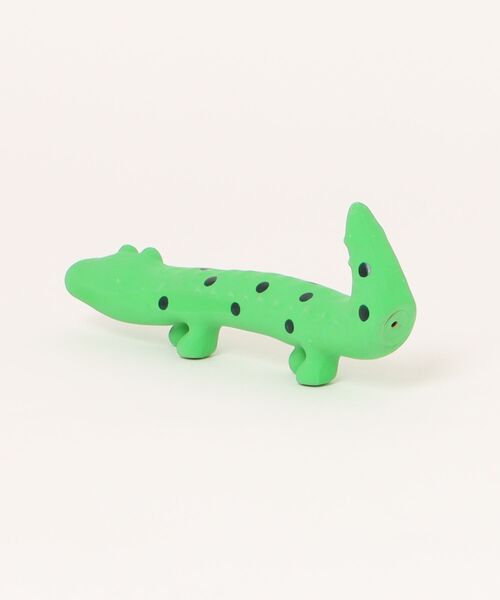 NOLITA LABORATORY（ノリータラボラトリー）の「【 NOLITA / ノリータ 】天然ゴム 犬用おもちゃ ワニ型ロングトイ 噛む 投げる 遊ぶ 犬用トイ 小型犬&中型犬向け（ペット用おもちゃ・レディース・ピンク/グリーン・FREE）」の15枚目の写真