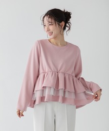 フラワースフレジャガードトップス（その他トップス）｜Fit more