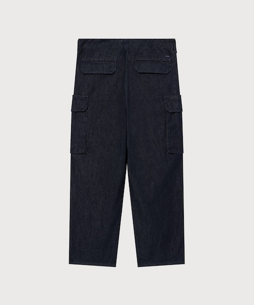 COVERNAT(カバーナット)の「DENIM CARGO PANTS(カーゴパンツ・メンズ・インディゴブルー・X-LARGE/LARGE/MEDIUM/SMALL)」の8枚目の写真