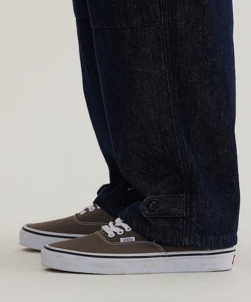 COVERNAT(カバーナット)の「DENIM CARGO PANTS(カーゴパンツ・メンズ・インディゴブルー・X-LARGE/LARGE/MEDIUM/SMALL)」の6枚目の写真