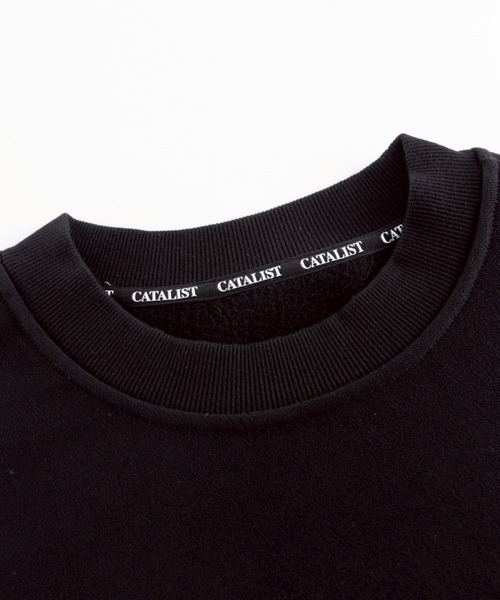 CVTVLIST(カタリスト)の「CVTVLIST/カタリスト/別注 crew usual sweat(スウェット・メンズ・ブラック/アイボリー・L/XL/M)」の14枚目の写真