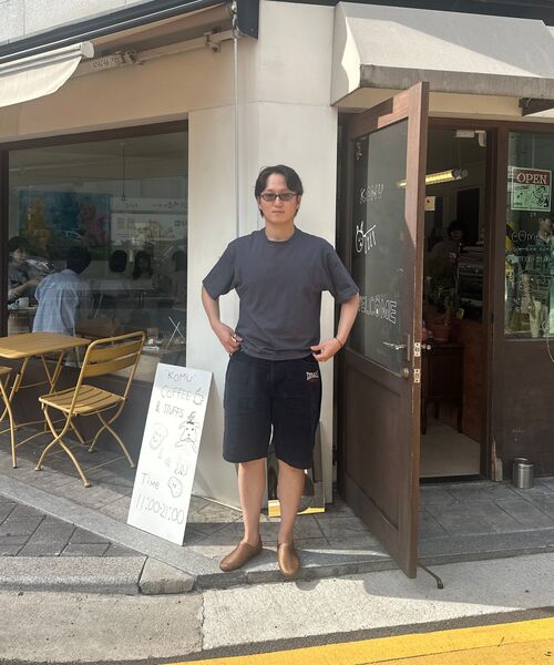 C WEAR BY THE GENIUS(シーウェアバイザジーニアス)の「メンズ クロップTシャツ チャコール(Tシャツ/カットソー・メンズ・その他・XX-LARGE/X-SMALL/SMALL/MEDIUM/LARGE/X-LARGE)」の11枚目の写真