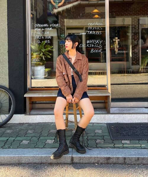 MUDSALT(マッドソルト)の「スエードトラッカージャケットType2.チャコール(ブルゾン・メンズ・その他・1/2/3)」の8枚目の写真
