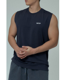 BATIP（バティップ）の「スーピマスタンダード ノースリーブ ディープネイビー（Tシャツ/カットソー）」