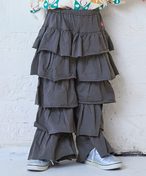 MARKEY'S（マーキーズ）の「DANDANフレアーパンツ（その他パンツ・キッズ・ブラウン/ブラック/ブルー・90/100/110/120/130/140/150）」の8枚目の写真