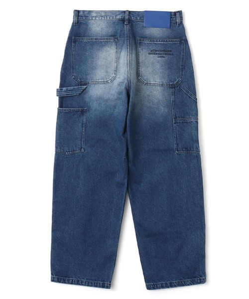 atmos(アトモス)の「atmos Double Knee Work Pants / アトモス ダブル ニー ワーク パンツ(デニムパンツ・メンズ・ブラック/ブルー・XXL/XL/L/M)」の6枚目の写真