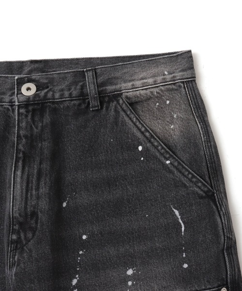 atmos(アトモス)の「atmos Double Knee Work Pants / アトモス ダブル ニー ワーク パンツ(デニムパンツ・メンズ・ブラック/ブルー・XXL/XL/L/M)」の7枚目の写真