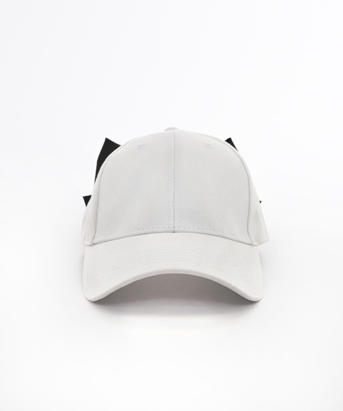 Narcissus(ナルシス)の「ビッグリボンキャップ/個性派(キャップ・レディース・ホワイト/ブラック・FREE)」の8枚目の写真