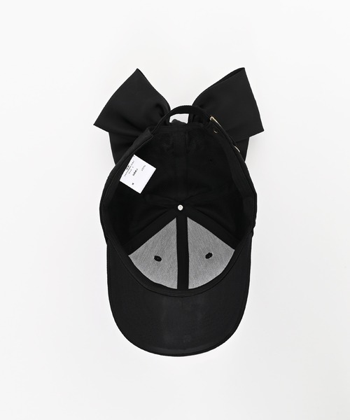 Narcissus(ナルシス)の「ビッグリボンキャップ/個性派(キャップ・レディース・ホワイト/ブラック・FREE)」の14枚目の写真