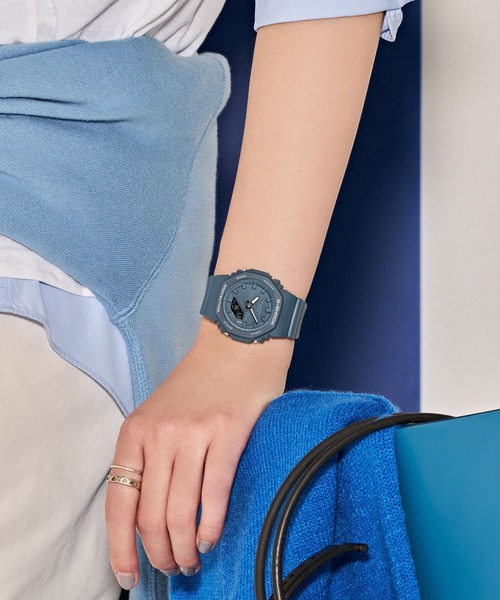G-SHOCK（ジーショック）の「GMA-P2100シリーズ / GMA-P2100BA-2AJF / Gショック（アナログ腕時計・レディース・インディゴブルー・FREE）」の6枚目の写真