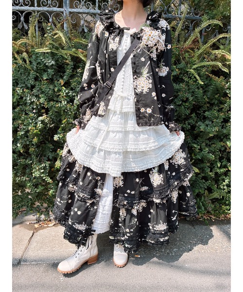 フリル使いティアードタブリエ（その他小物）｜PINK HOUSE（ピンク