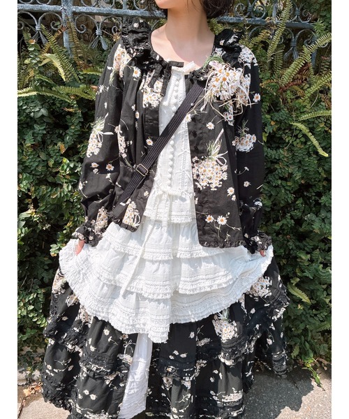 フリル使いティアードタブリエ（その他小物）｜PINK HOUSE（ピンク