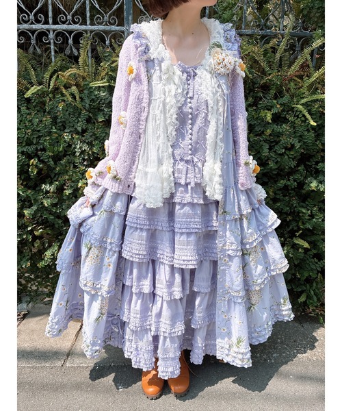 フリル使いティアードタブリエ（その他小物）｜PINK HOUSE（ピンク