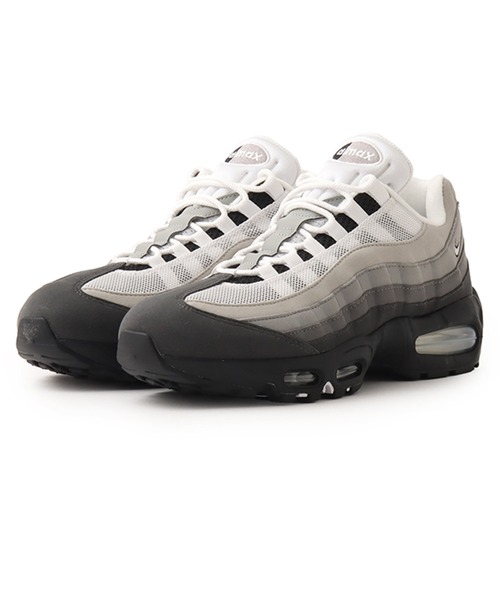 NIKE(ナイキ)の「NIKE AIR MAX 95 BIG BUBBLE / ナイキ エア マックス 95 ビッグバブル 【SP】(スニーカー・メンズ・グレー×ホワイト・24.0cm/23.0cm/29.0cm/28.5cm/28.0cm/25.0cm/24.5cm/27.5cm/27.0cm/26.5cm/26.0cm/25.5cm)」の1枚目の写真