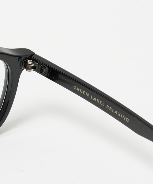 green label relaxing（グリーンレーベルリラクシング）の「クラウンパント フルリム クリアレンズ メガネ（メガネ・レディース・ブラック/ブラウン系・FREE）」の6枚目の写真