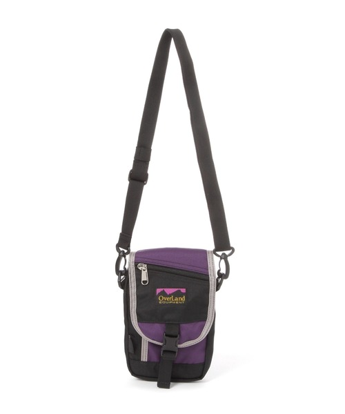 GEORGE'S(ジョージズ)の「【OverLand EQUIPMENT】MINI SHOULDER BAG(ショルダーバッグ・メンズ・グレー/パープル・FREE)」の2枚目の写真