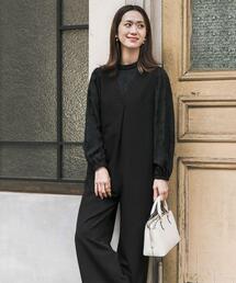 URBAN RESEARCH DOORS | Vネックタックオールインワン(その他パンツ)