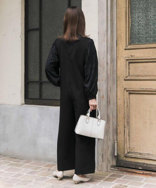 URBAN RESEARCH DOORS（アーバンリサーチドアーズ）の「Vネックタックオールインワン（その他パンツ・レディース・ブラック・SMALL/MEDIUM）」の8枚目の写真