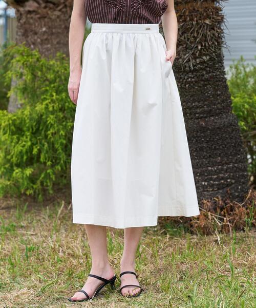DRESSTERIOR（ドレステリア）の「【otonaMUSE5月号掲載/ウォッシャブル】タックギャザー スカート（スカート・レディース・ブルー系その他/ブラック/ホワイト・34/40/38/36）」の11枚目の写真