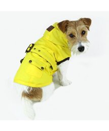 PETDERELLA PROJECT（ペッデレラプロジェクト）の「バーバートレンチパディングコート（イエロー）（ペットウェア）」